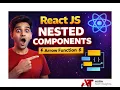 React JS Nested Components Explained Arrow Function Tutorial