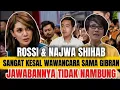 Lagu BIKIN MALU😅😅NAJWA SHIHAB DAN ROSSI MAKIN STRESS WAWANCARA GIBRAN JAWABANNYA TIDAK NYAMBUNG SEMUA‼️
