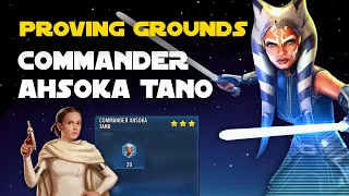 Commander Ahsoka Tano - Proving Grounds CAT Padme vs Maul SWGOH