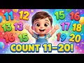 Numbers 11 to 20 for Kids Easy Counting Rhyme HappyKids TV