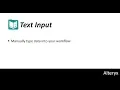 5 Alteryx Tutorial Text Input