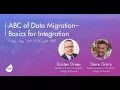 ABC of Data Migration - Basics for Integration