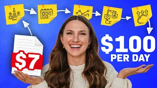 How To Make $100 A Day With A $7 Product (beginner friendly)