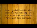 Download Lagu Lirik Lagu Bholi Si Surat | Dil To Pagal Hai (1997) | Lata Mangeshkar \u0026 Udit Narayan