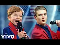 Download Lagu Elon Musk's Son X \u0026 Barron Trump Live Duet - God Bless America /AI cover
