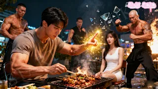 شاب أهان أقوى مقاتل أثناء الشواء لكنه أسقطه بإصبع واحد خلال ٣ ثوان والملياردير طلب مساعدته 