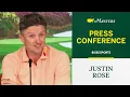 Justin Rose proud of 2025 Masters performance says he played some of the finest golf in career