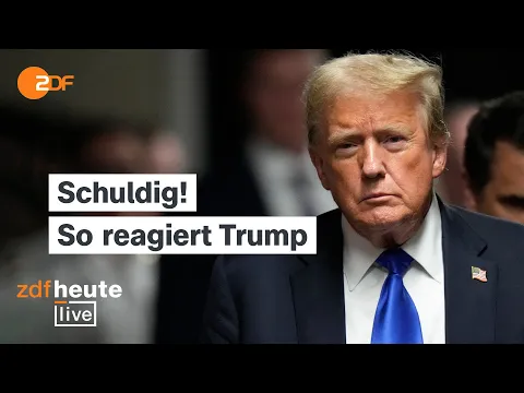 Download MP3 Trumps Pressekonferenz nach historischem Schuldspruch | ZDFheute live mit Rechtsanwalt Rodegra