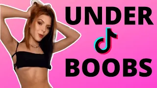 underboobs tiktok no bra challenge compilation