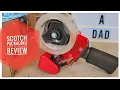 Scotch Tape Packing Tape Dispenser Gun Review How To Use It