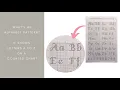 Cross Stitch Alphabet Patterns Create Your Unique Cross Stitch Design with an Alphabet Pattern