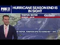 Tropics quiet as hurricane season winds down