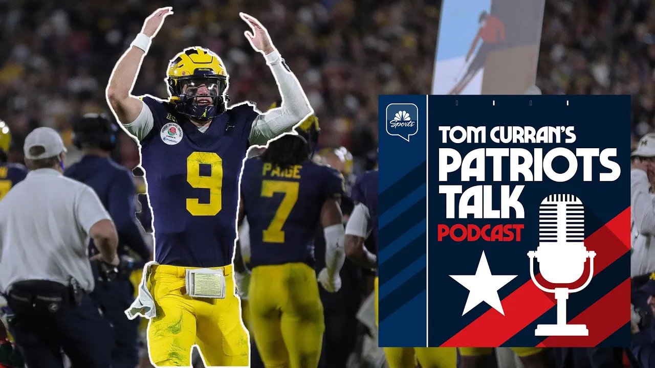 Michigan HC Sherrone Moore scoffs at J.J. McCarthy doubters | Patriots Talk