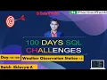 Day - Weather Observation Station 13 HackerRank-SQL-Challenges-Solutions