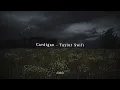 Taylor swift - Cardigan (Slowed)