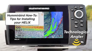 Humminbird HELIX Quick Tip Installation and Rigging Tips