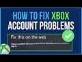 How To Fix Xbox One Account Issue - Accountlive com