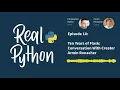 Ten Years of Flask Conversation With Creator Armin Ronacher Real Python Podcast