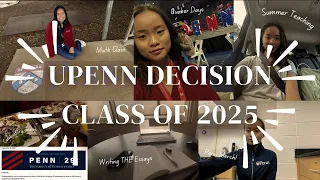 UPenn Acceptance 2024-2025