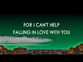Can't Help Falling In Love - Haley Reinhart (Lyrics)  | 1 Hour Loop Lyrics Time