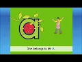 Letterland Alphabet Phonics Apple Song