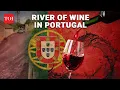 Download Lagu Red Wine River: Two million ltr (600K gallons) of red wine flood streets of Portuguese Village