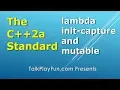 C 2a Standard Threading 04 Lambda init-capture for Inter-Thread Communication 016