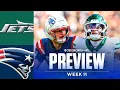 Jets at Patriots Thursday Night Football GAME NFL Week 11