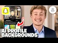 How To Generate AI Profile Backgrounds On Snapchat Plus - Full Guide