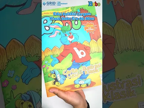 Unboxing Edisi Koleksi Cergam Klasik Bobo!