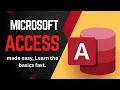 Microsoft Access Basics Easy Tutorial For Beginners