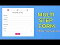 Multi Step Form With Progress Bar Css Jquery Step By Step Form With Progress Bar Multi Step Form