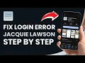 How to Fix Login Error on Jacquie Lawson