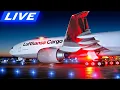 LIVE NIGHT PLANE ACTION AT CHICAGO O HARE SIGHTS and SOUNDS of PURE AVIATION ORD PLANESPOTTING