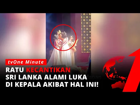 Diduga Pernah Bercerai, Ratu Kecantikan Sri Lanka Dipermalukan! | tvOne Minute