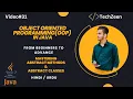 Java OOP Tutorial Mastering Abstract Methods Classes in Java OOP The Techzeen
