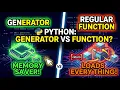 InterviewQuestion100 Python What is a generator and how is it different from a regular function