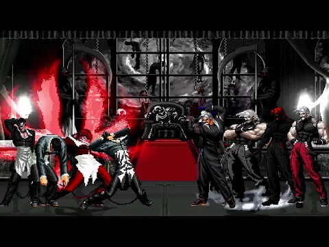 Download MP3 [KOF Mugen] Zombie Iori Yagami Team vs Rugal Team