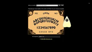PLAYING THE BRAINJAR ONLINE OUIJA BOARD
