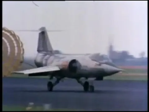 Ongena's F-104 Starfighter Touch-Roll-Touch Maneuver - YouTube thumbnail