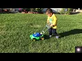 Fun Toy For Kids Toy Lawn Mower Push N Bubble