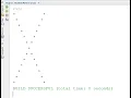 X Shape Pattern in Java Coding With Jack