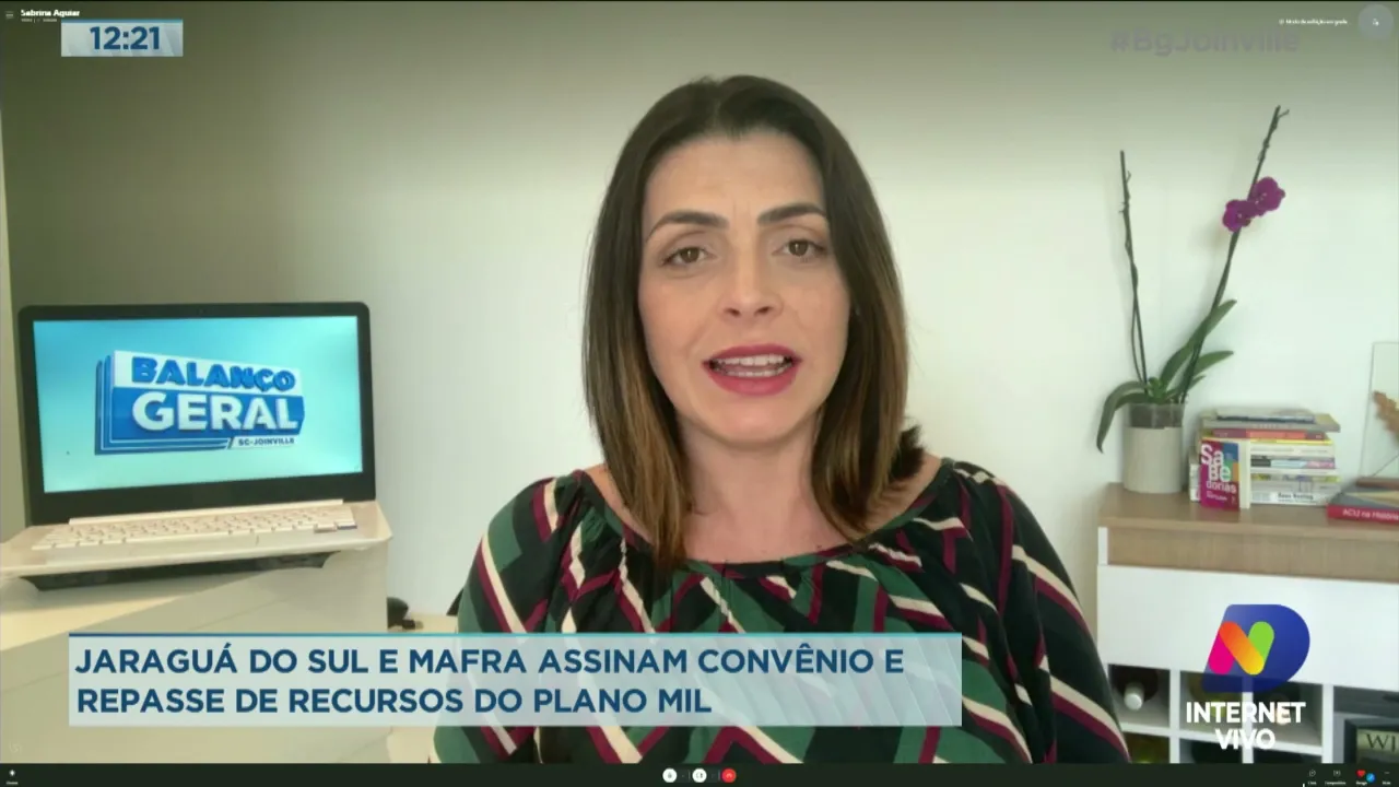 Jaraguá do Sul e Mafra assinam convênio e repasse de recursos do plano mil