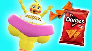 chica eats too many doritos gmod fnaf sandbox funny moments garrys mod