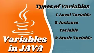 Variables in Java Difference between Local Instance and Static Variables in Java - In Details
