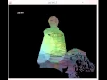 Kinect Projection Mapping test in Processing for Media Mix Festival