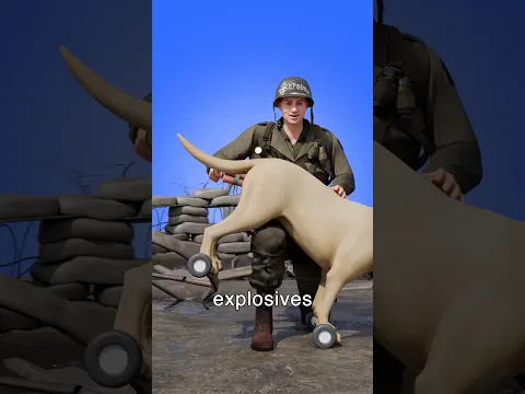 Why Soldiers Use Fake Dogs 😨