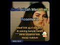 Rosemaria Abdul Hamid - Kisah Kisah Masa Lalu [karaoke]