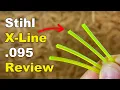 Stihl Bright Yellow 095 Trimmer X-Line REVIEW And FIRST USE