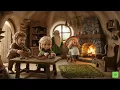 Tiny Gnome World A Peaceful Day in Mushroom Village Relaxing 4K Fantasy